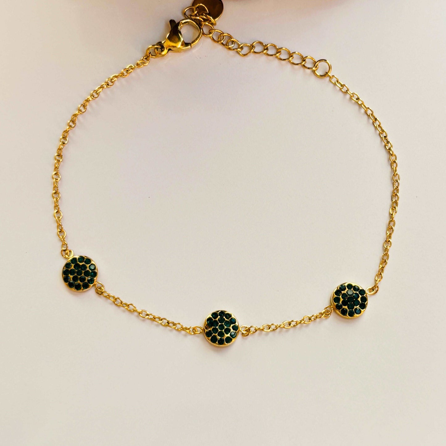 Emerald Ava Bracelet