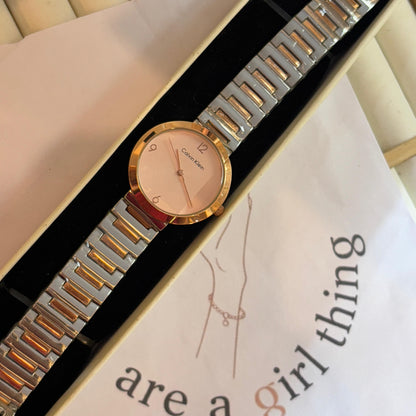 CK 6-12 Dual Tone Watch