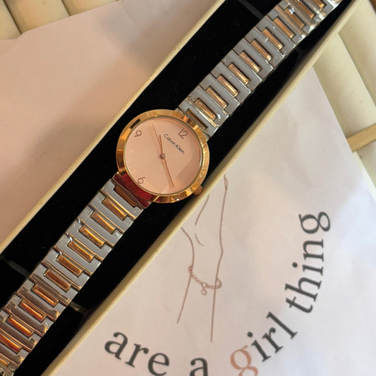 CK 6-12 Dual Tone Watch