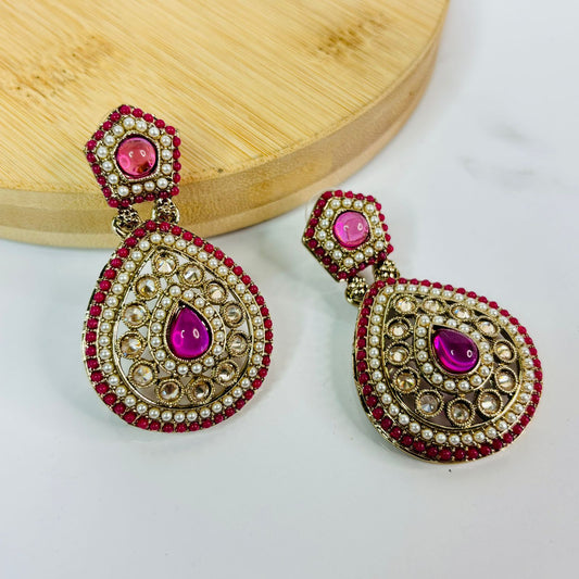 Barkha Pakistani Jhumka (Pink )