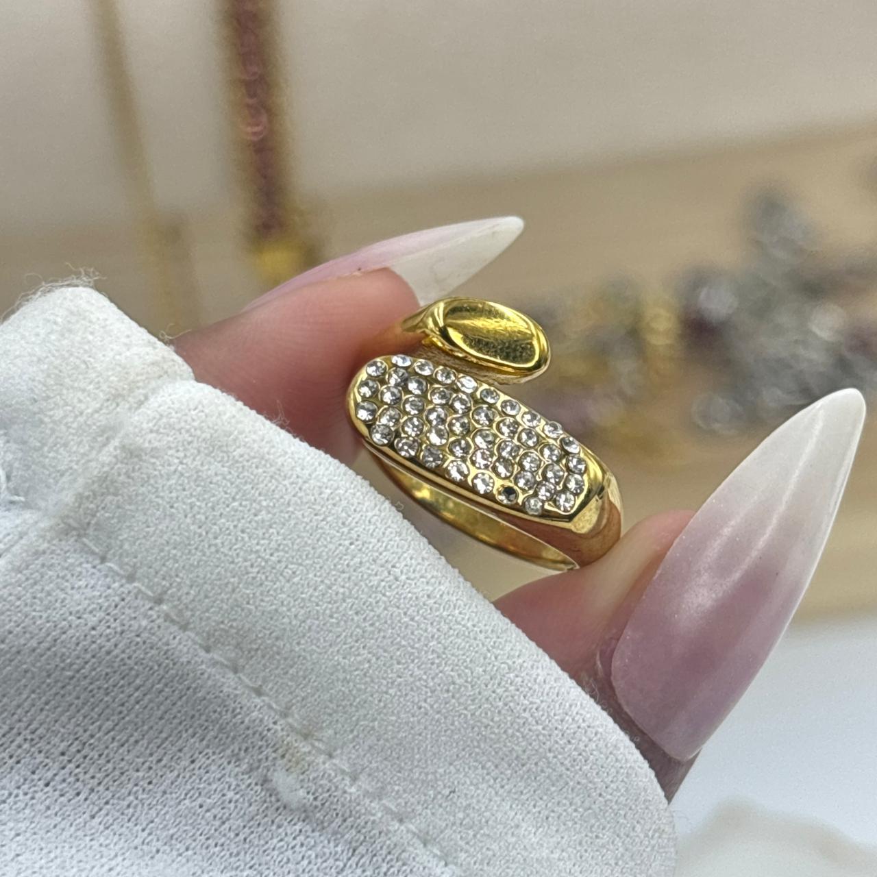 Golden Whisper Ring