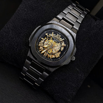 Patek Philippe Automatic Watch ( BLACK )