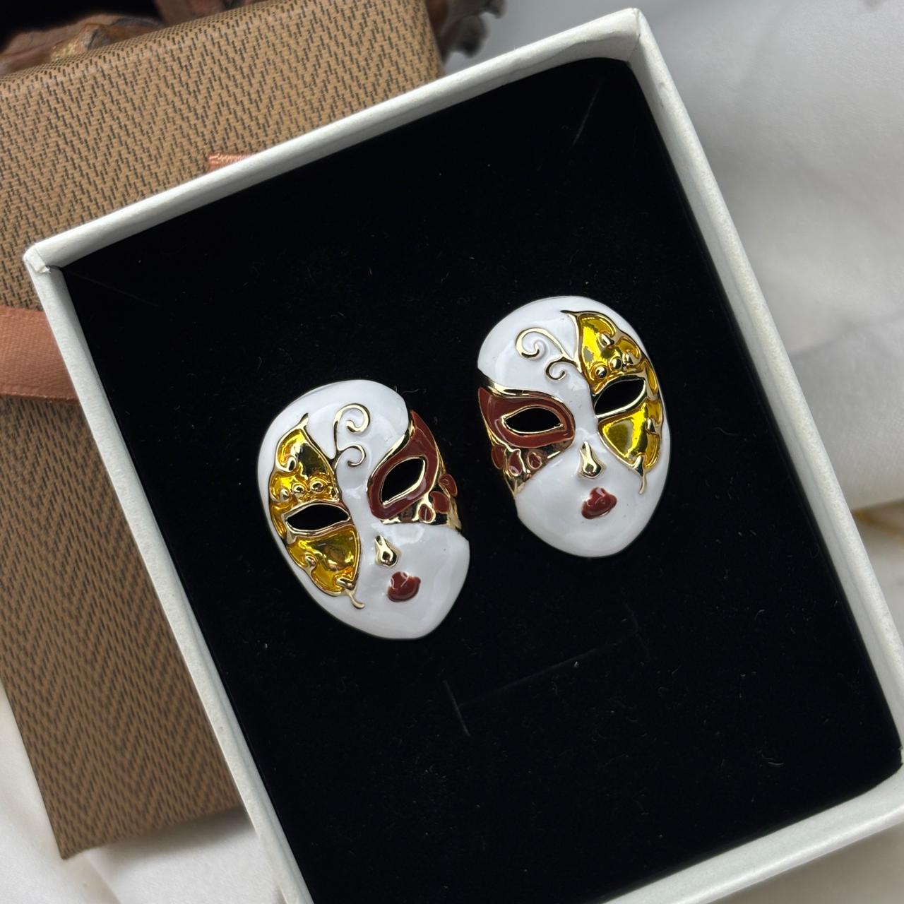 Mask Earrings
