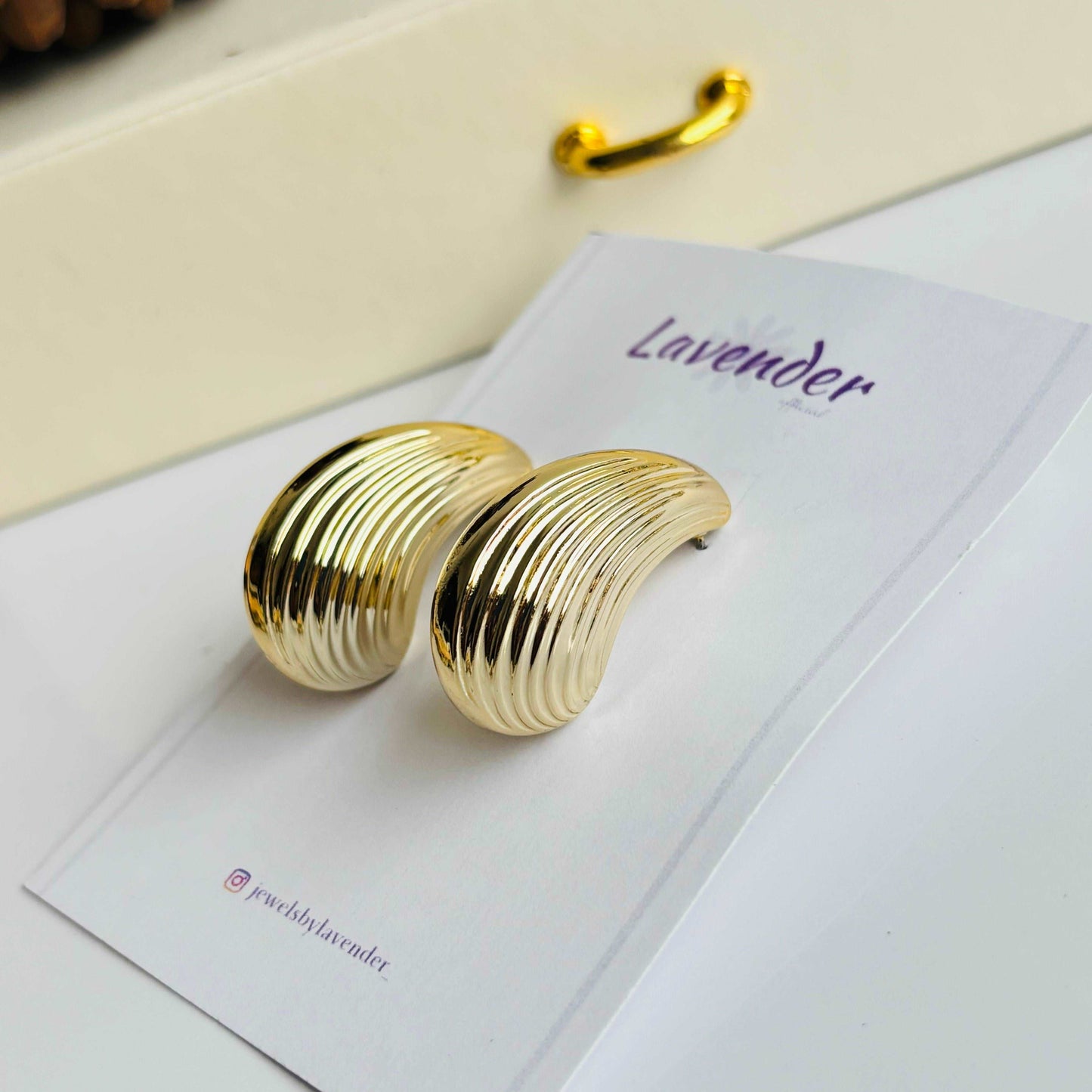 Layered Tear Drop Earrings