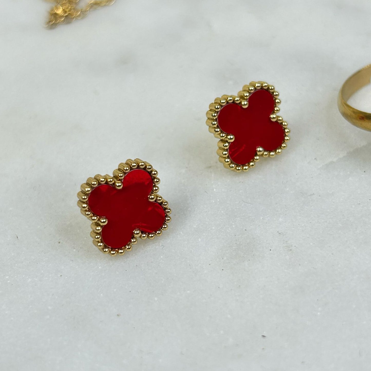 Red Clover Jewellery Set