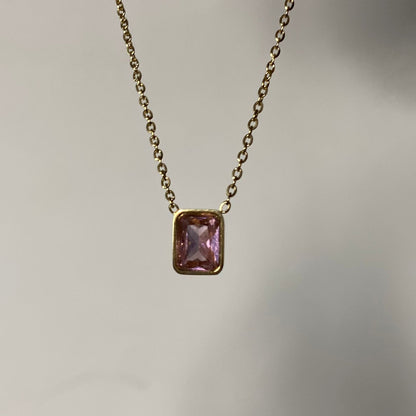 Sienna Pink Necklace