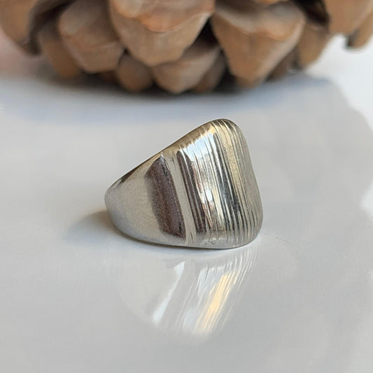 Veil Silver Ring