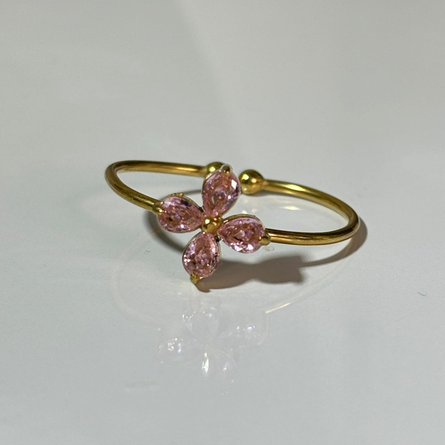 Jasmine Pink Ring •