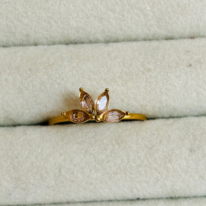 Pink Lily Ring •