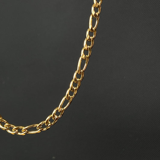 Cuban Link 18K Gold-Plated Men's Chain 5mm