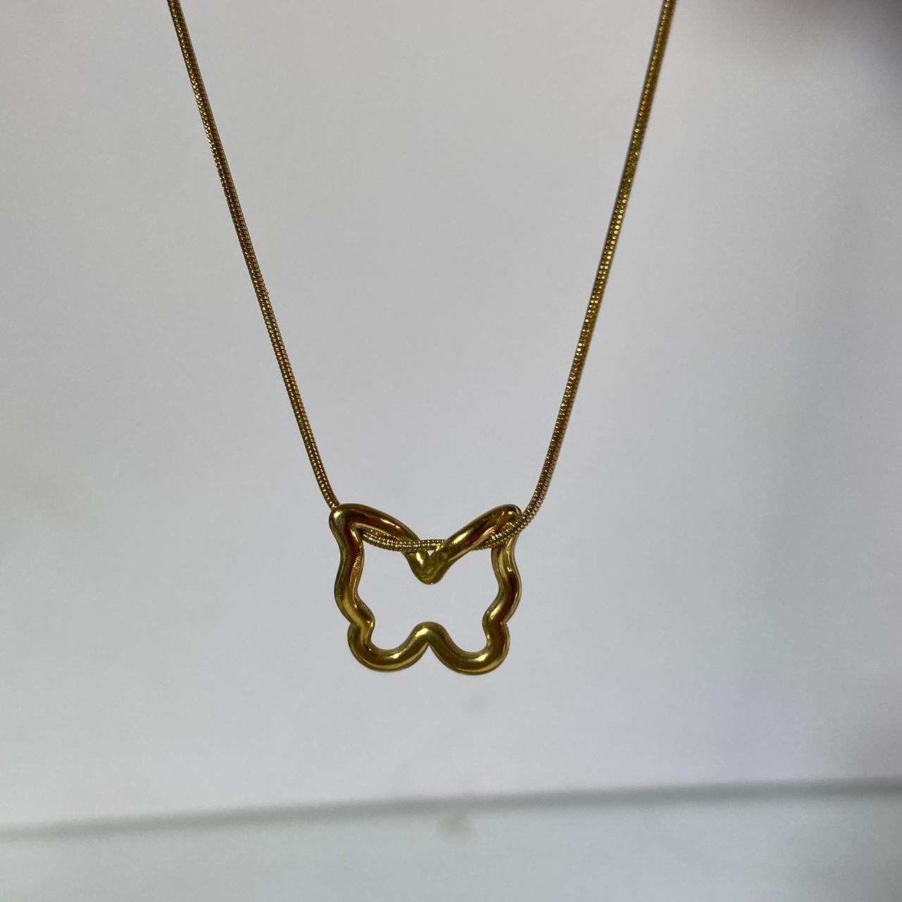 Twined Butterfly Necklace