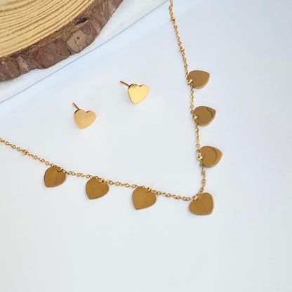 Multi Heart Charm Set