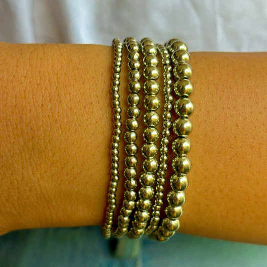 Stackable Bracelets / Anklets 03 Silver
