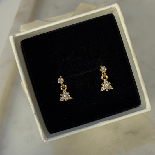 Aura Charm Flatback Earrings