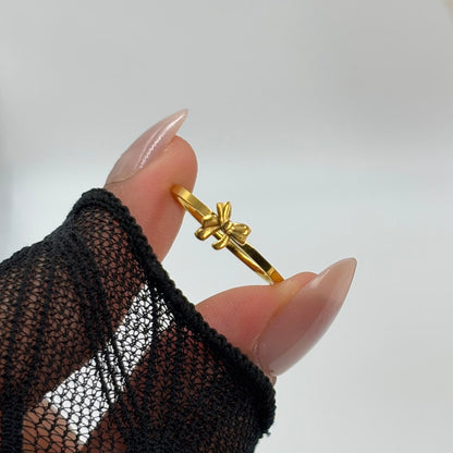 Ribbon Bow Ring