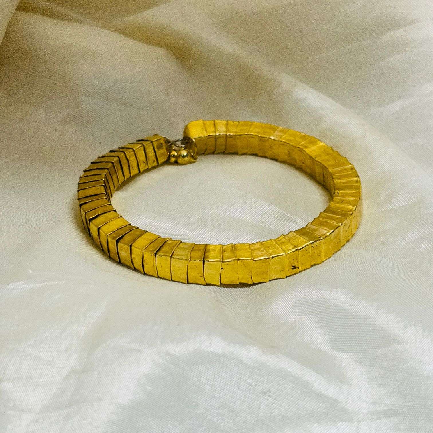 Brass Sleek Adjustable Bracelet