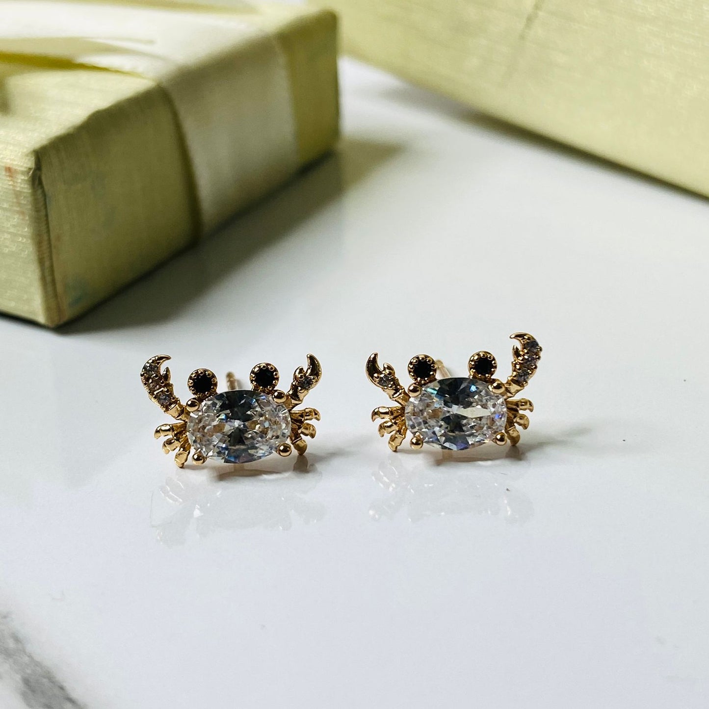 Cancer Mini Stud Earrings