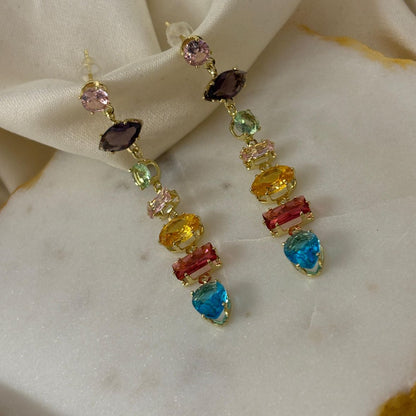 Crystal Bejewelled Stone Set (multi color)