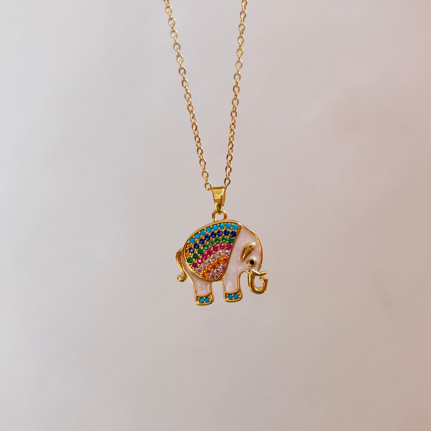 Elephant Calf Necklace