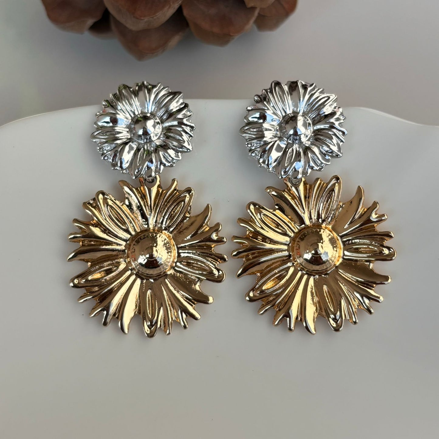 Sunflower Fusion Earrings