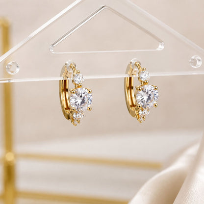 Nova Mini Luxe Hoop Earrings