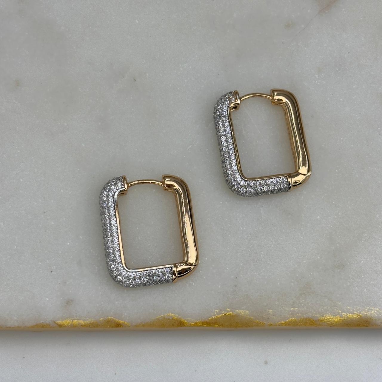 Luxe Square Hoop Earrings
