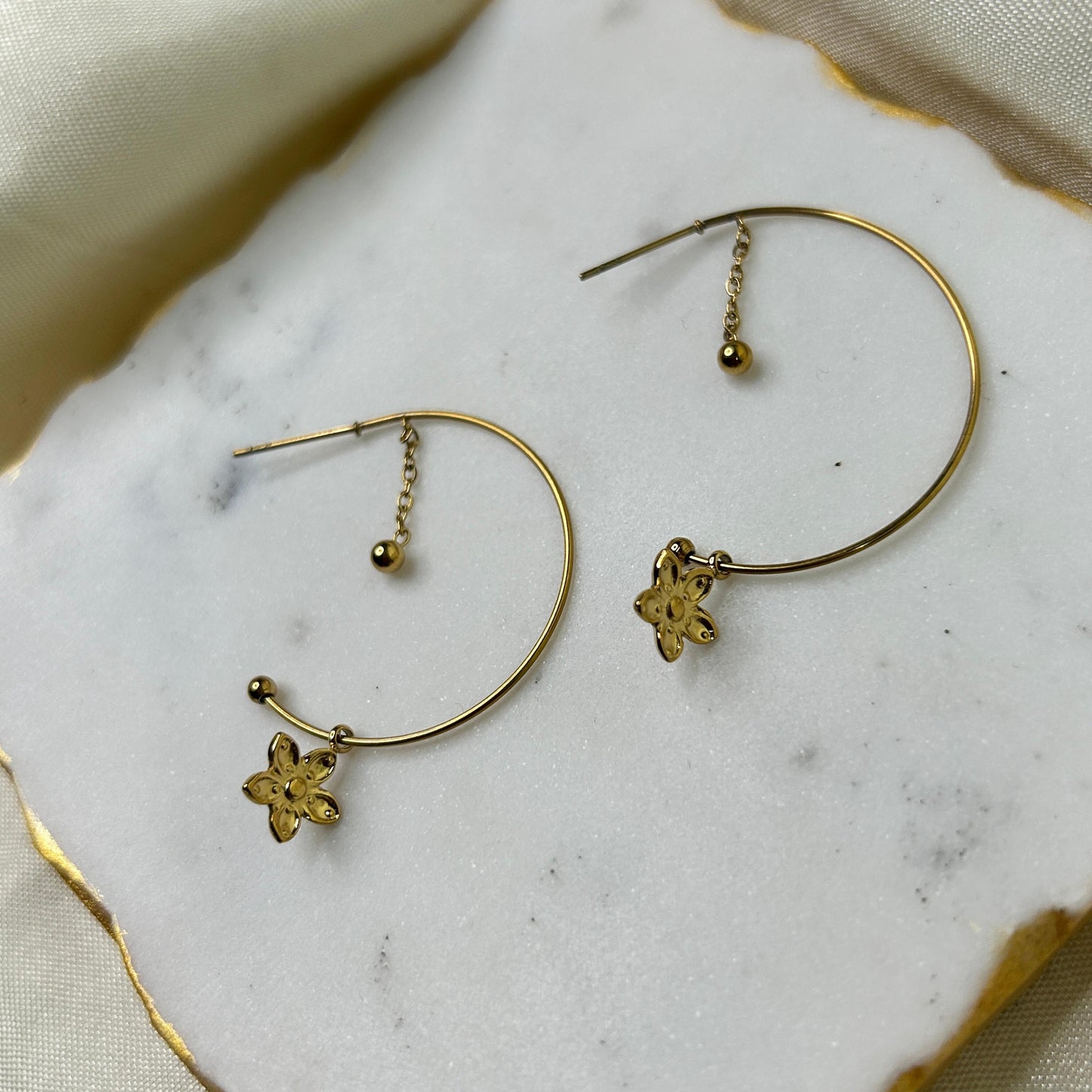 Flory Miami Hoop Earrings