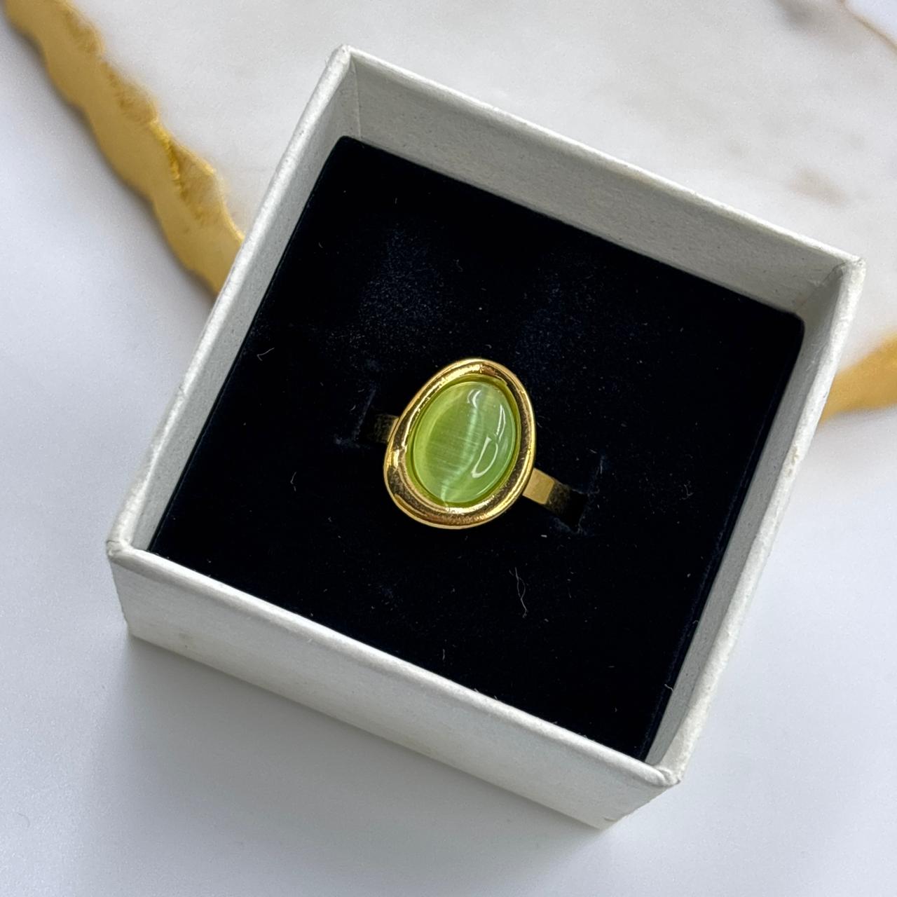 Olivine Ring