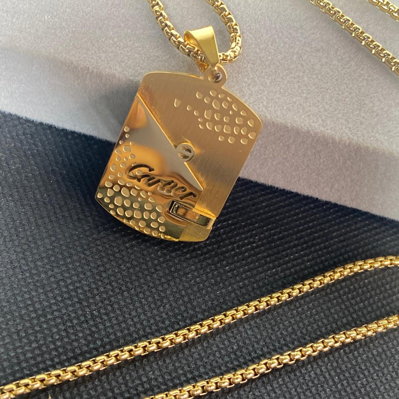 Tier Inspired Pendant Chain