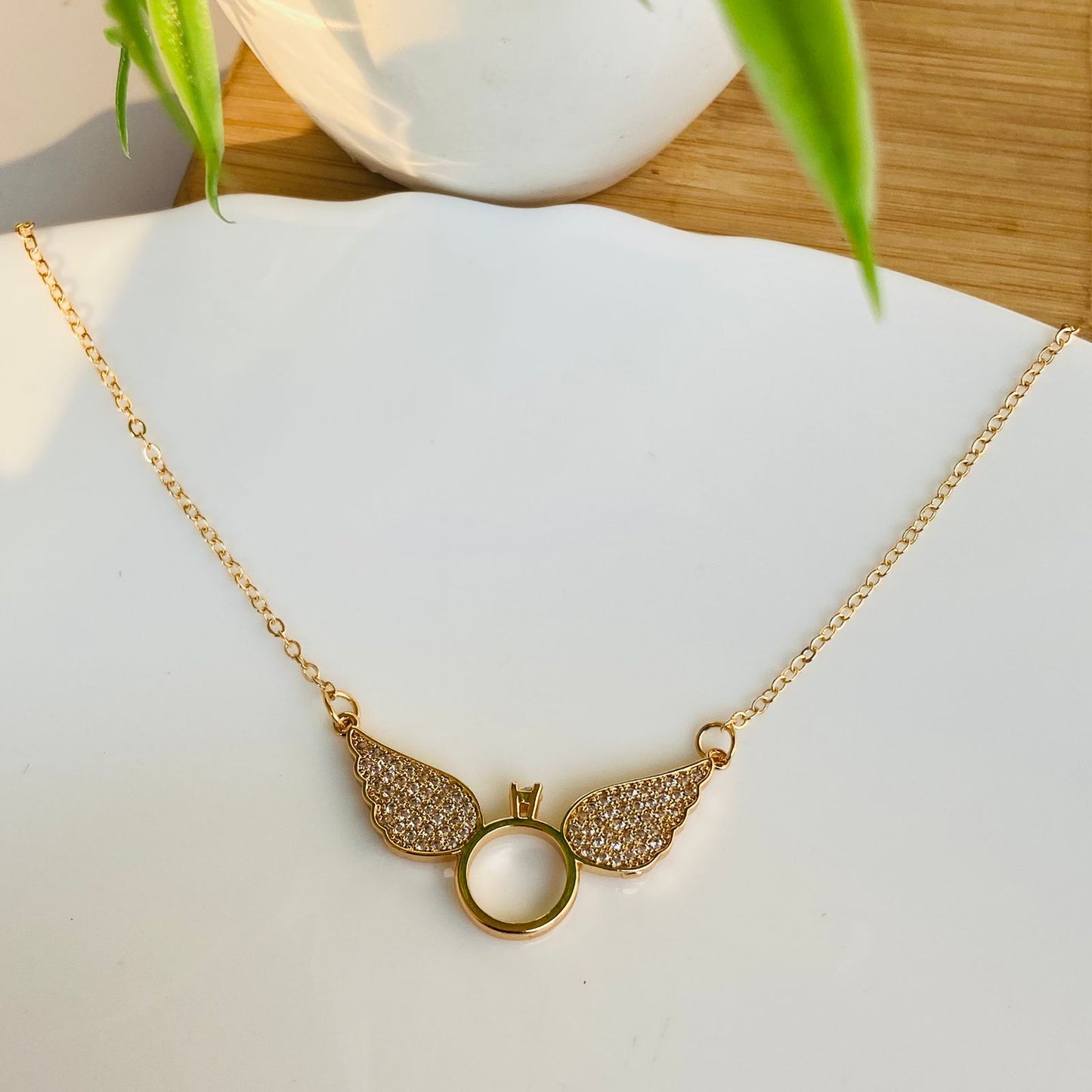 Ring Wing Necklace