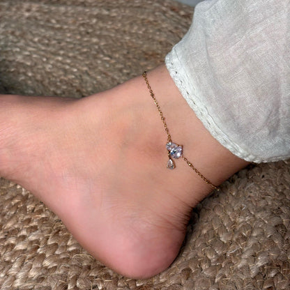 Alice 18k Anklet