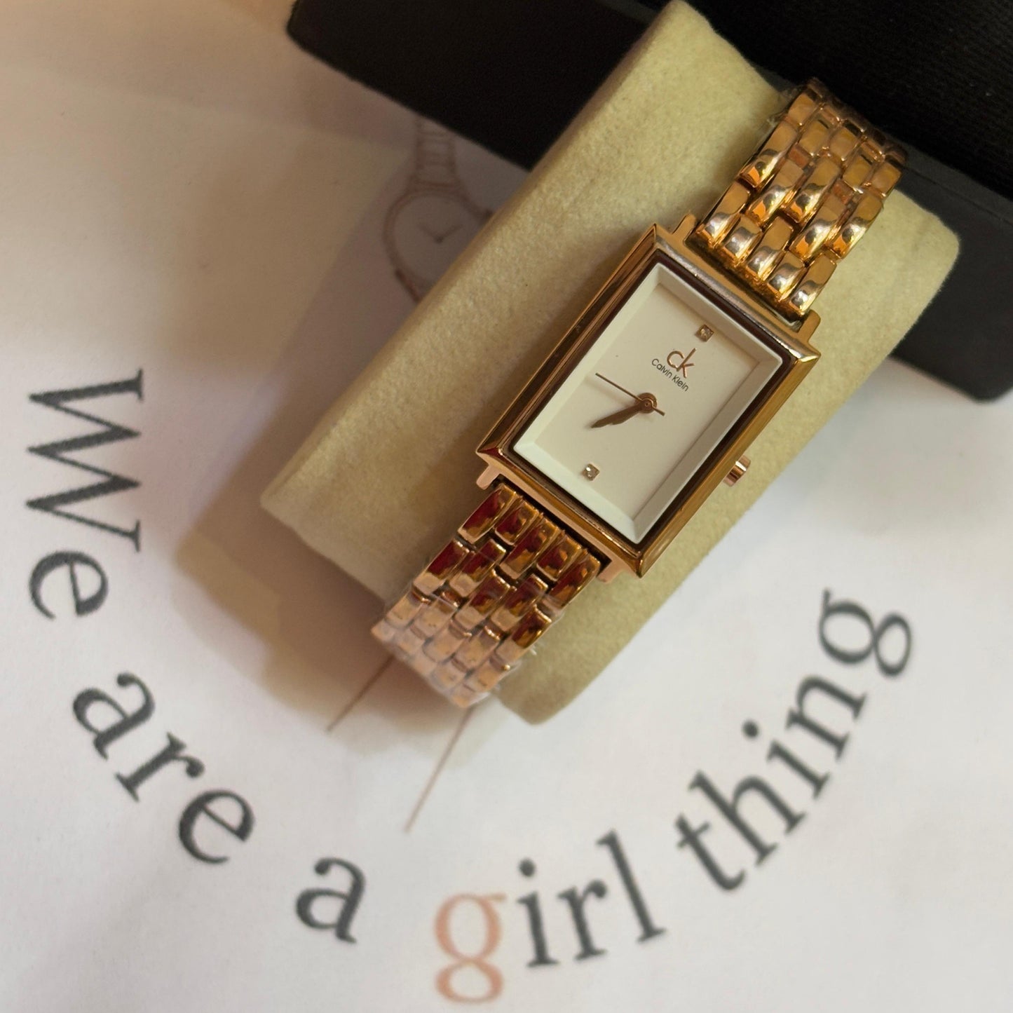 Ck Rectangle Vintage Watch