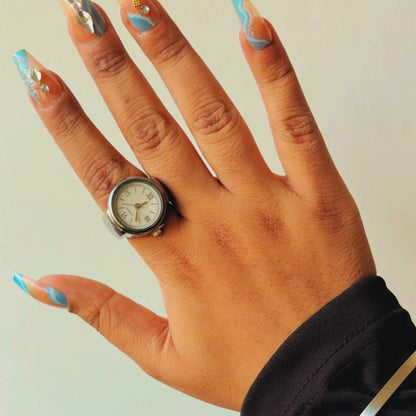 Alaska Ring Watch( Silver)