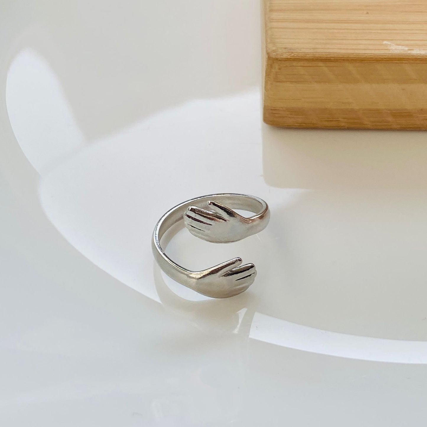 Silver Hug Ring