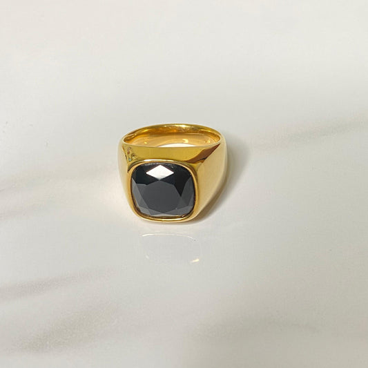 Black Alpha Ring