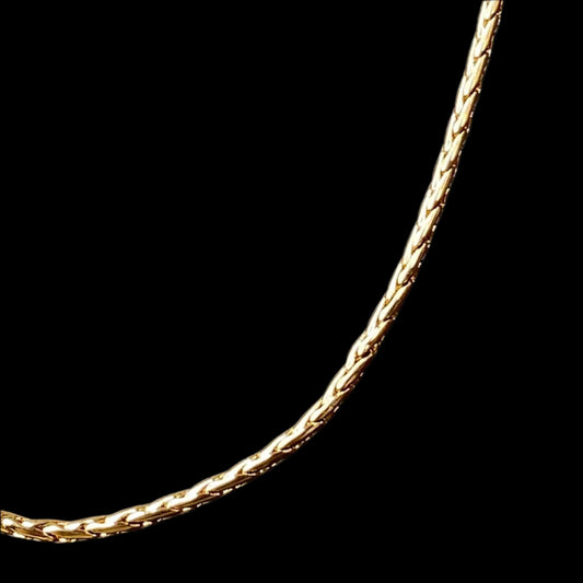 Rattle 18K Gold-Plated Men's Chain 2.5mm
