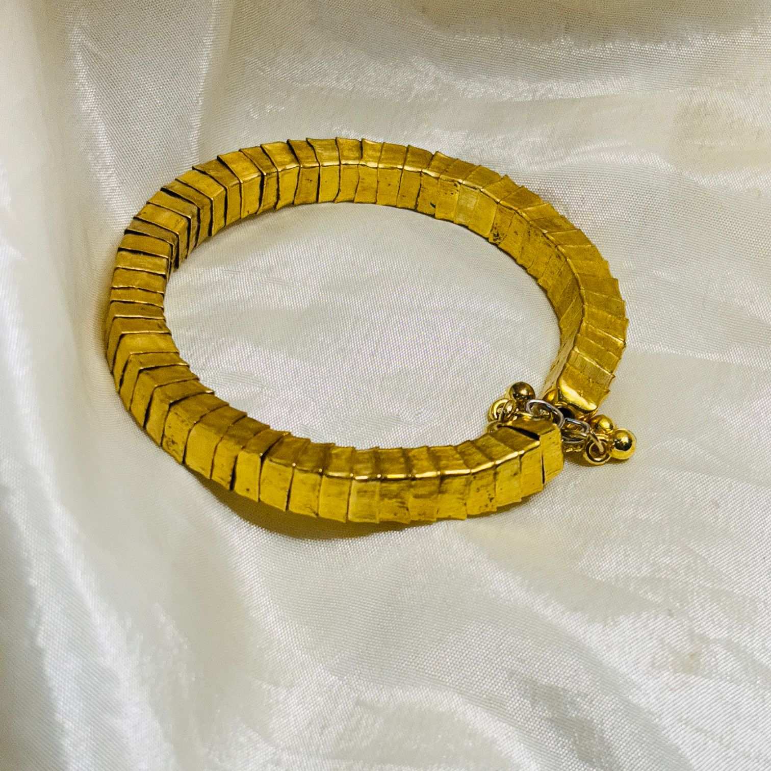 Brass Sleek Adjustable Bracelet