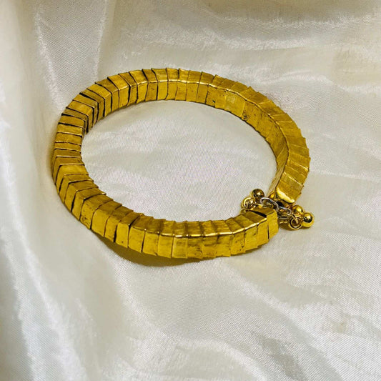 Brass Sleek Adjustable Bracelet