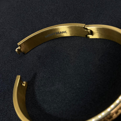 MONT BLANC Gold Plated 18K Bracelet