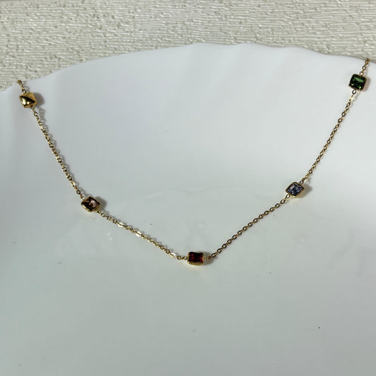 Multi Cube Necklace