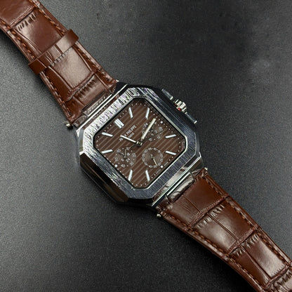 Patek Philippe Brown Chronograph Watch