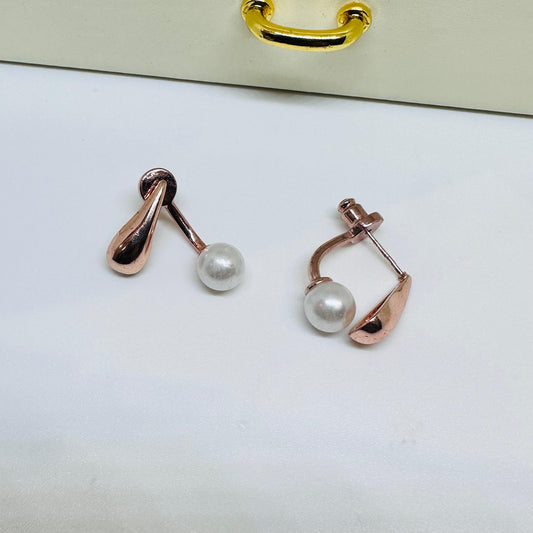 Pearl Back Statement Studs