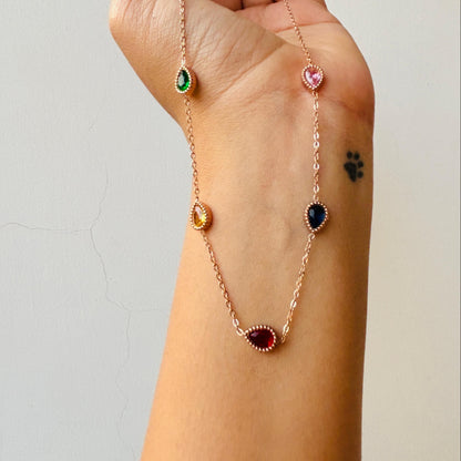 Multi Drop Necklace