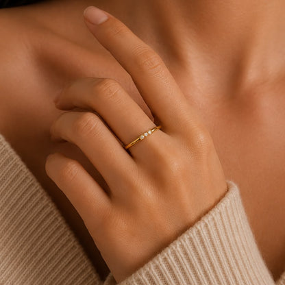 Trinity Spark Ring