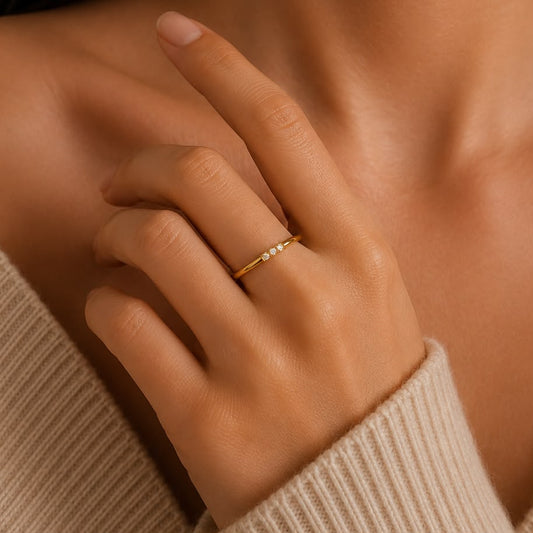 Trinity Spark Ring