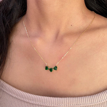 Emerald Alice Necklace