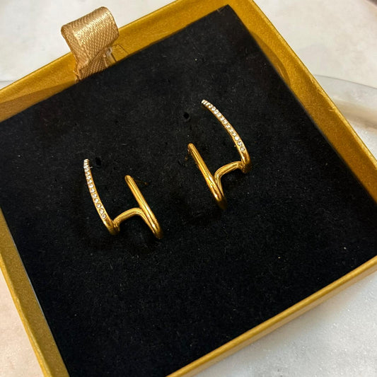 Illusion Fake Earrings