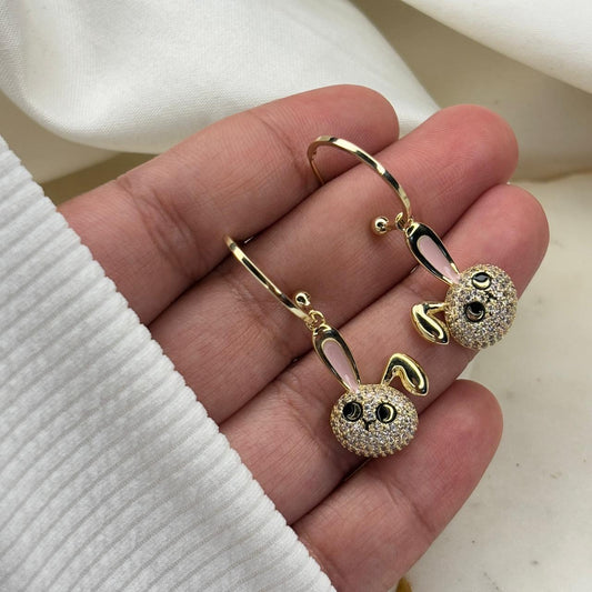 Bunny Luxe Hoops