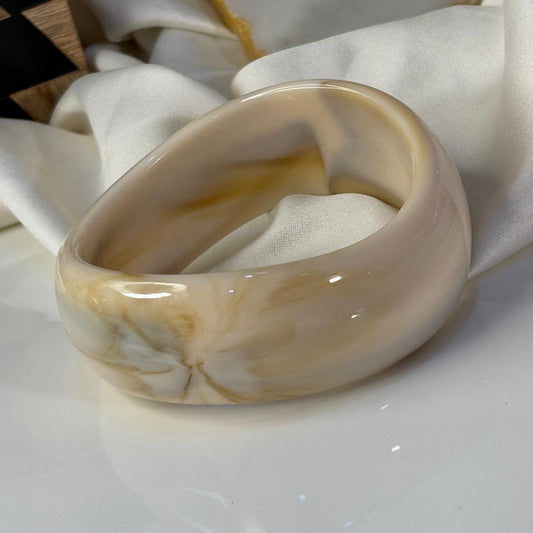 Frothy Resin Bangle