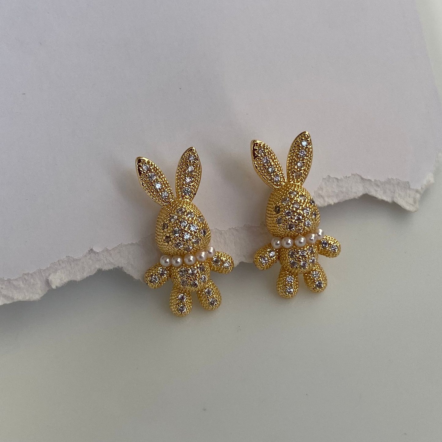 Bunny Bling Earrings